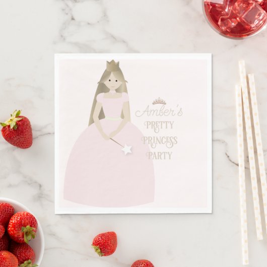 Princess Party Pink Serviette (Beispiel)