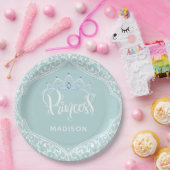 Princess Party Royal Personalisiert Pappteller (Party)