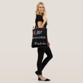 Princess Patch Design zu Ehren einer Katze Tasche (Am Model)
