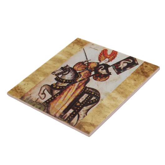 PRINCESS PENTHESILEA ALS MITTELALTERLICHE KNIGHT H FLIESE (Seite)