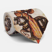 PRINCESS PENTHESILEA ALS MITTELALTERLICHE KNIGHT H KRAWATTE (Gerollt)