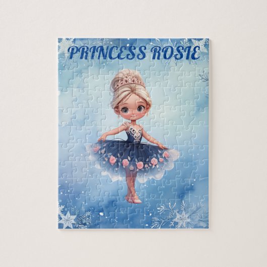 "PRINCESS"-PERSONALISIERT PUZZLE (Vertikal)
