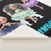 "PRINCESS"-PERSONALISIERT SHERPADECKE (3/4)