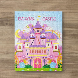 Princess! Personalisiertes Schloss Puzzle