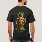 Princess Pina Colada - Ananas Imperium T-Shirt (Rückseite)
