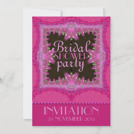 Princess Pink Bohemisches Brautparty Einladung