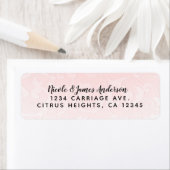 Princess Pink Damask Storybook Elegante Hochzeit (Insitu)