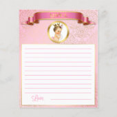 Princess Pink Gold Advice Predictions Games (Rückseite)