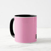 PRINCESS PINK KAFFEE MUGS TASSE (Vorderseite Links)