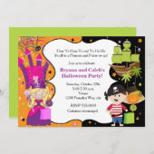 Princess Pirate Halloween Einladungen (Vorne/Hinten)