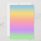 Princess pixie Fee farbenfrohe magenta Glühen hübs Dankeskarte (Rückseite)