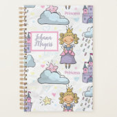 Princess planner Princess castle girl notebook Planer (Vorderseite)