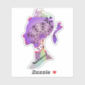 Princess Ponytail Aufkleber (Blatt)