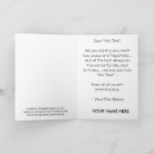 Princess Portraits "Ms Diva" Happy Birthday Card Karte (Innenseite)