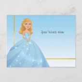 Princess Postcard Postkarte (Vorderseite)