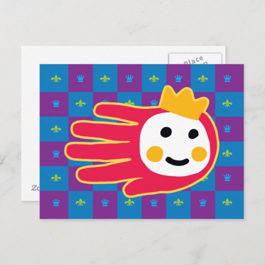 Princess Postcard Postkarte (Vorne/Hinten)