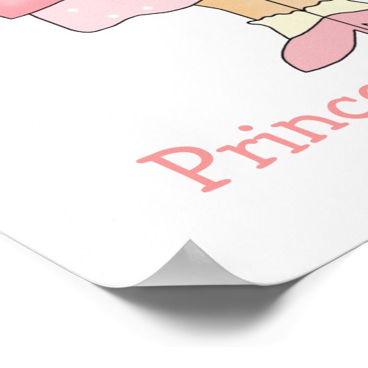 Princess Princess niedlich Poster (Ecke)
