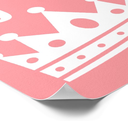 Princess Print Poster (Ecke)