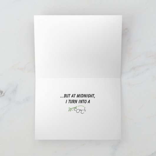 Princess Pumpkin Karte (Innenseite)