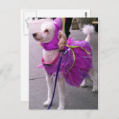 Princess Puppy Postkarte (Vorne/Hinten)