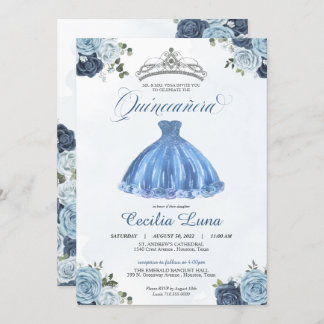 Princess Quinceañera Birthday I Einladung