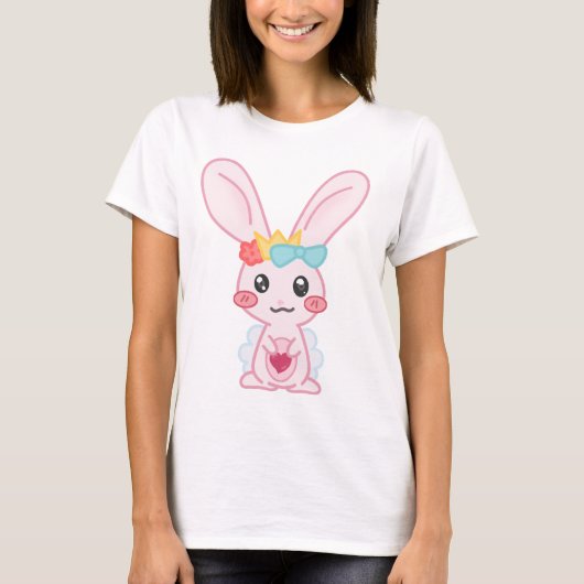Princess Rainbow Ringer T - Shirt (Vorderseite)