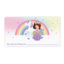Princess Rainbow Unicorn