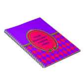 Princess Raute Frame-Spiral Notebook Notizblock (Rechte Seite)