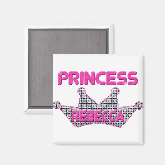 Princess Rebecca Magnet (Vorderseite/Rückseite)