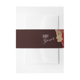 Princess Red Baby Dusche Einladungsbanderole