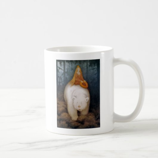 Princess Riding King Polar Bear Kaffeetasse (Rechts)