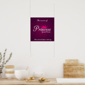 Princess Room Poster (Küche)