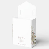 Princess Rose Gold Baby Dusche Vielen Dank Geschenkschachtel (Geöffnet)