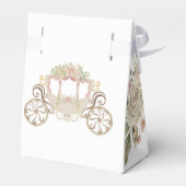 Princess Rose Gold Baby Dusche Vielen Dank Geschenkschachtel (Rückseite)