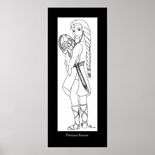 Princess Rowan Poster (Vorne)