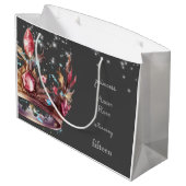 Princess Royal Birthday Große Geschenktüte (Rückseite Schrägansicht)