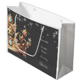 Princess Royal Birthday Große Geschenktüte (Vorderseite Schrägansicht)