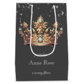 Princess Royal Birthday Mittlere Geschenktüte (Rückseite)