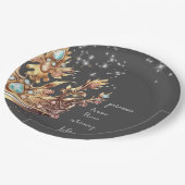 Princess Royal Birthday Pappteller (Schrägansicht)