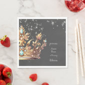 Princess Royal Birthday Serviette (Beispiel)