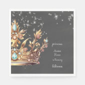 Princess Royal Birthday Serviette (Vorderseite)