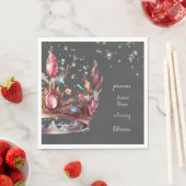 Princess Royal Birthday Serviette (Beispiel)