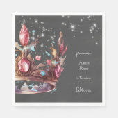 Princess Royal Birthday Serviette (Vorderseite)