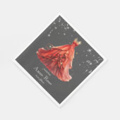 Princess Royal Birthday Serviette (Ecke)