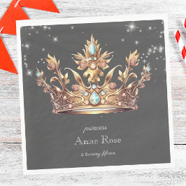 Princess Royal Birthday Serviette