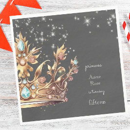 Princess Royal Birthday Serviette