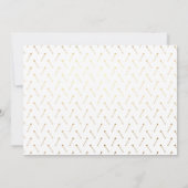 Princess Royal Gold Glitzer Birthday Magic Unicorn Einladung (Rückseite)