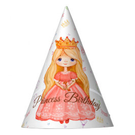 Princess Royal Queen Birthday Paper Party Hats Partyhütchen