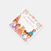 Princess Royal Queen Birthday Party Paper Napkins Serviette (Ecke)