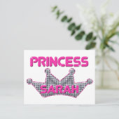 Princess Sarah Postkarte (Stehend Vorderseite)